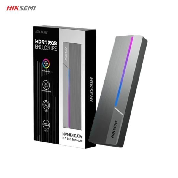 HIKSEMI M.2 NVME & M.2 SATA DUAL PROTOCOL ENCLOSUER UP TO 10GBPS (HS-HUB-MDR1)