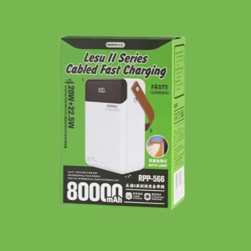 REMAX RPP-566 80,000mAh 22.5W fast charging Power Bank