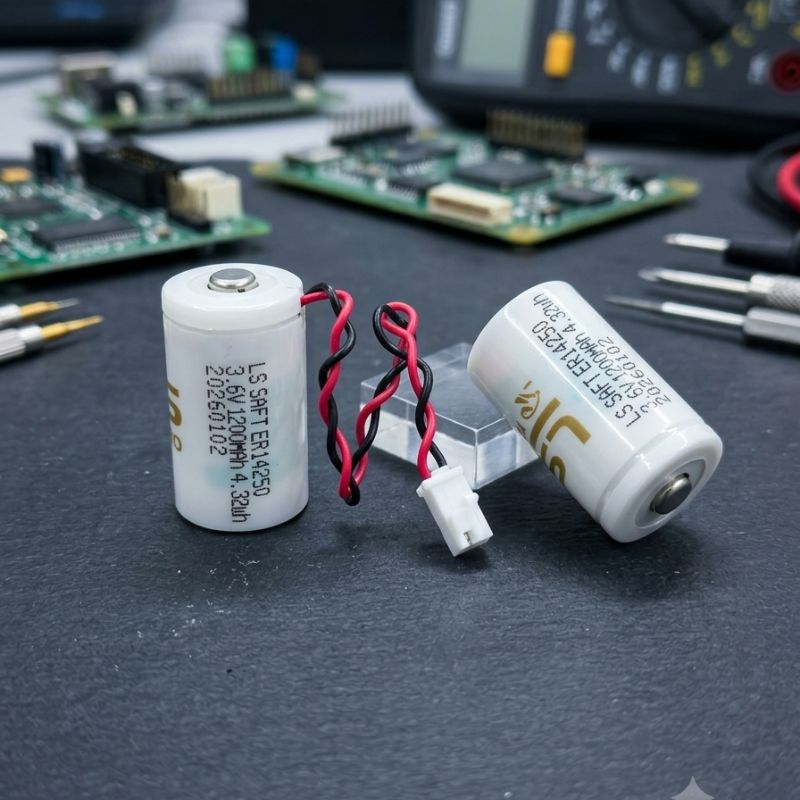 SAFT LS14250 (ER14250) Non-Rechargeable 1,200 mAh Lithium Battery