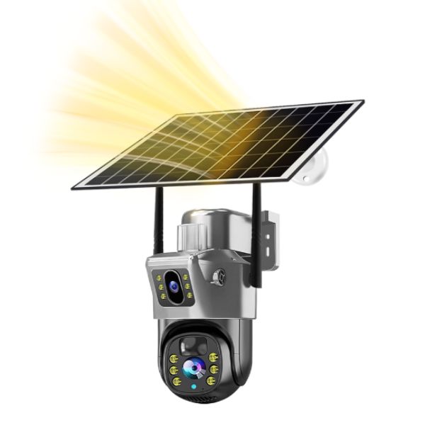 Outdoor Single Lens solar Camera (VCS09) (5MP, WiFi + 4G)