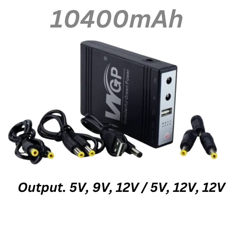 WGP Mini UPS 10400mAh for Router and Onu