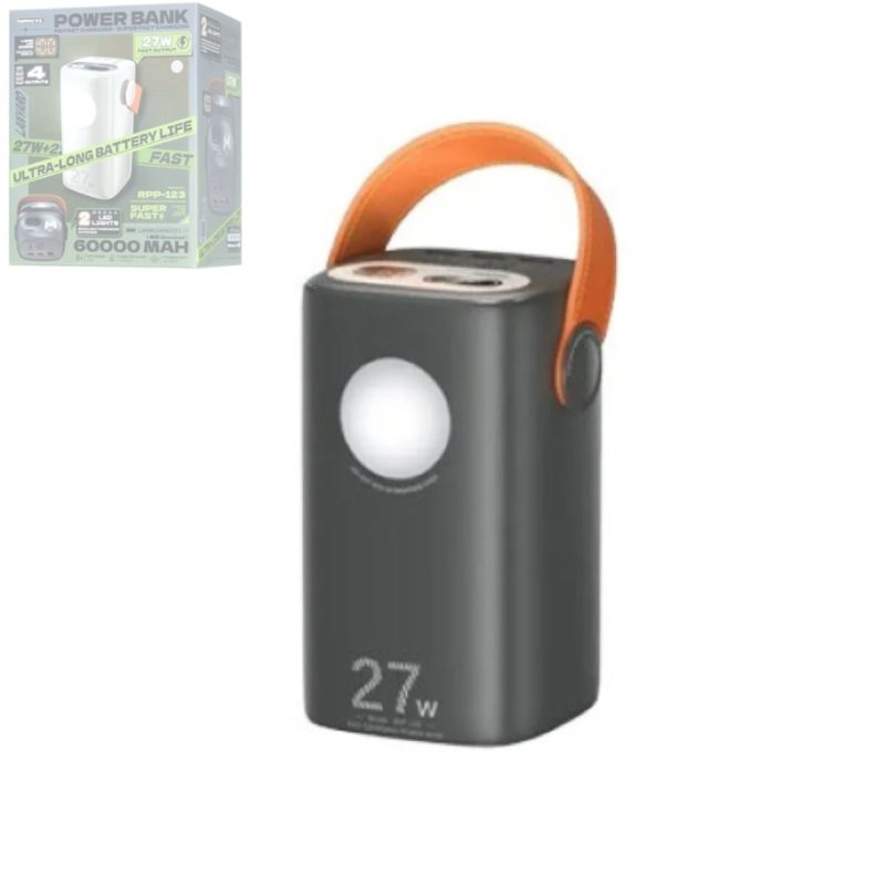 REMAX Gutitan Series RPP-123 27W Plus High Capacity 60000mAh Power Bank