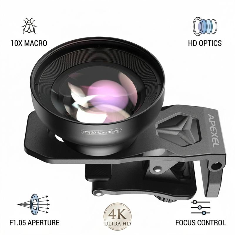 APEXEL APL-HB100U Ultra Macro Lens