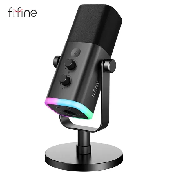 FIFINE AM8 RGB USB/XLR Dynamic Mic