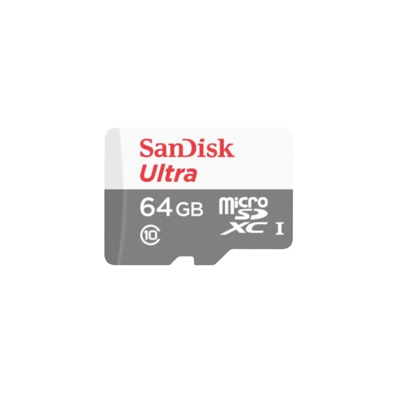 SanDisk Ultra 64GB UHS-I microSDHC Memory Card