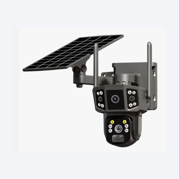 PTZ Security Solar Camera (T36) 4G Solar 4 Lens 3 Video