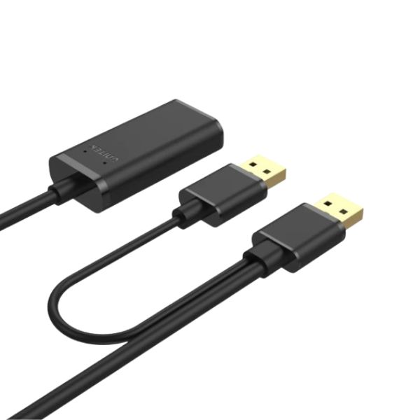 Unitek (Y-279) USB 2.0 Extension Cable - 20M with Extra USB Power Cable
