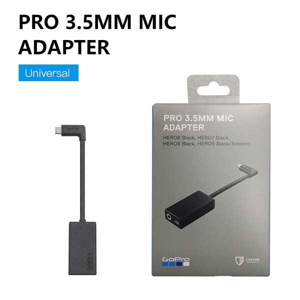 GoPro Pro 3.5mm Mic Adapter