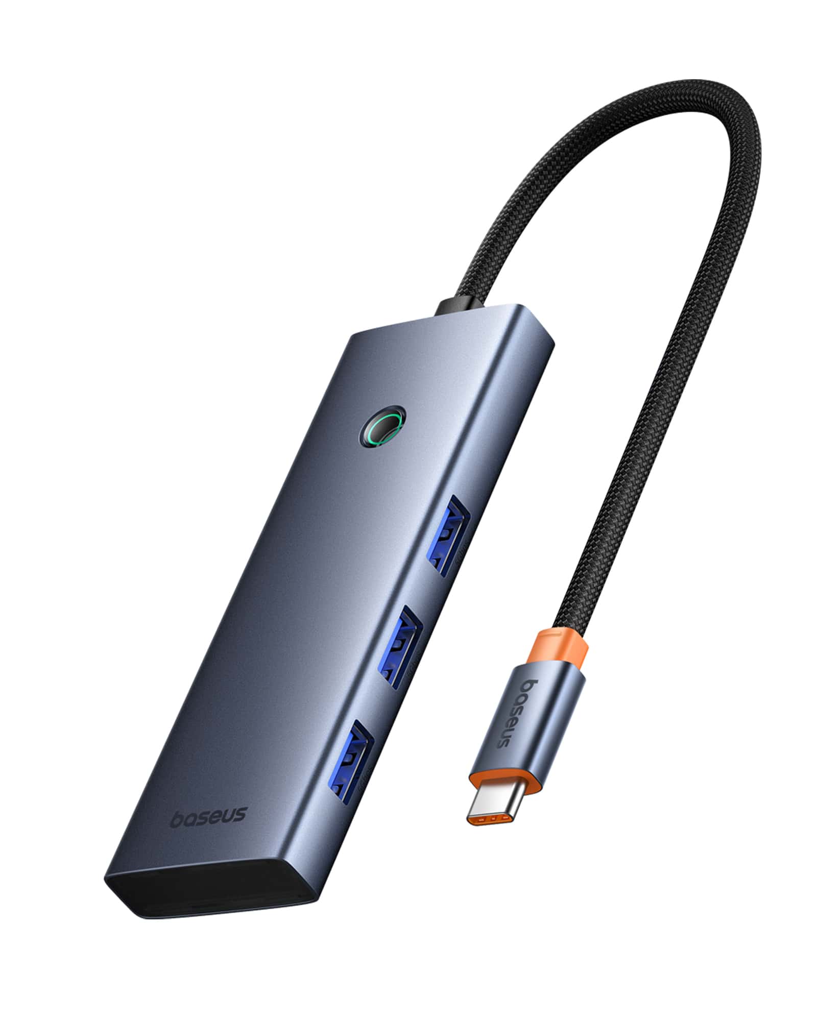 Baseus 7 in 1 Multifunctional Type-C Docking Station ( USB-C- PD/HDMI /USB 3.0x3 SD/MicroSD )