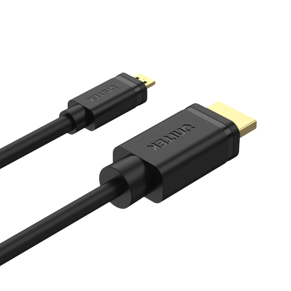 UNITEK Y-C182 4K 60Hz High Speed Micro HDMI to HDMI 2M Cable