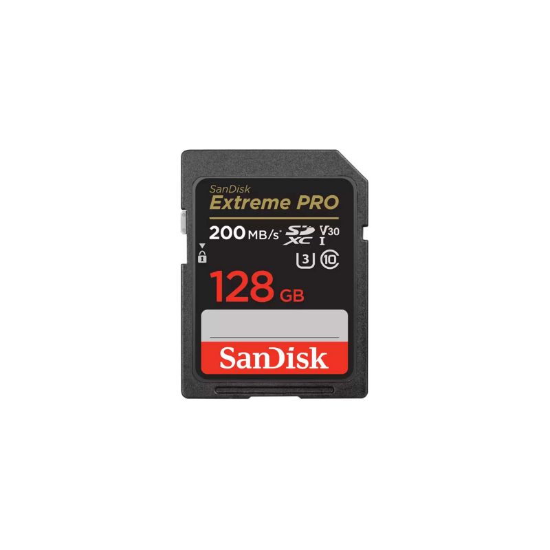 SanDisk Extreme PRO 128GB 200mbps SDXC UHS-I Memory Card