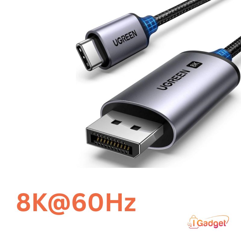 UGREEN 25158 USB-C to DisplayPort 8K Cable (#CM556)- 2M