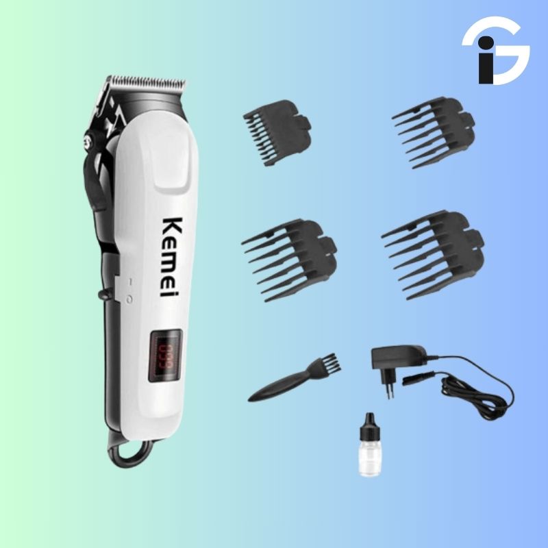 Kemei Km-809A Rechargeable Electric Trimmer