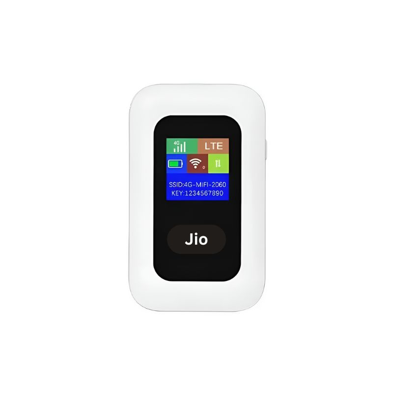 Jio MF880s LTE Advanced Mobile Wi-Fi Hotspot Pocket Router With Digital Display