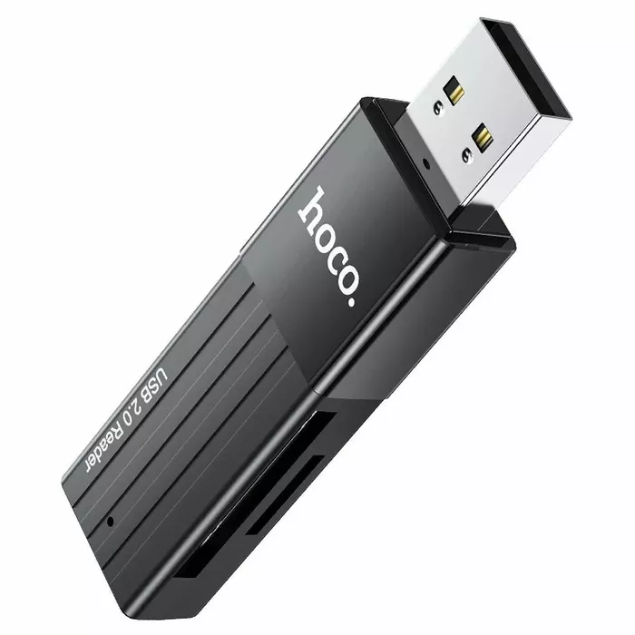 Hoco USB 2.0 2in1 Memory Card Reader