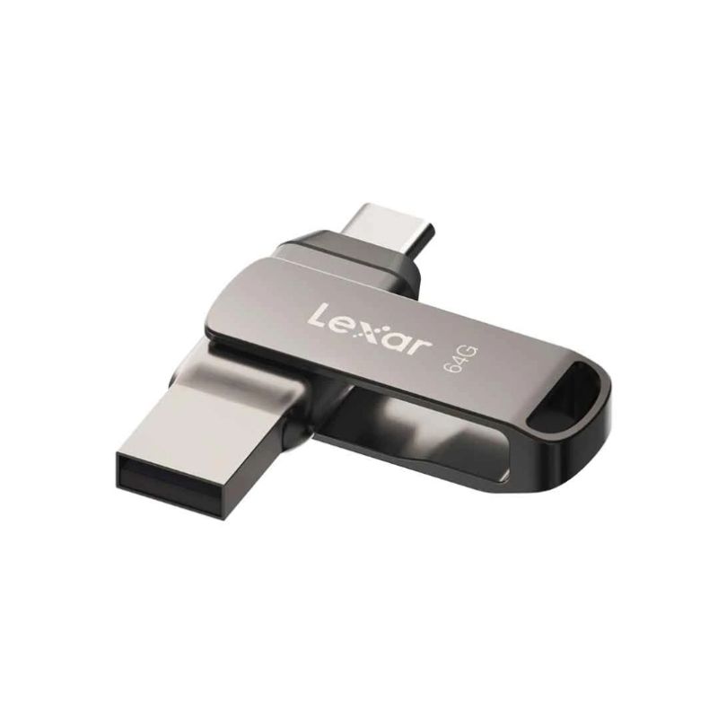 Lexar D400 Jump Drive Dual Drive 64GB USB 3.1 Type-C Pen Drive