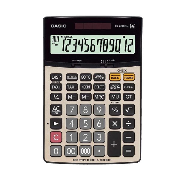 Casio DJ-220D Plus Desk Check & Recheck Calculator