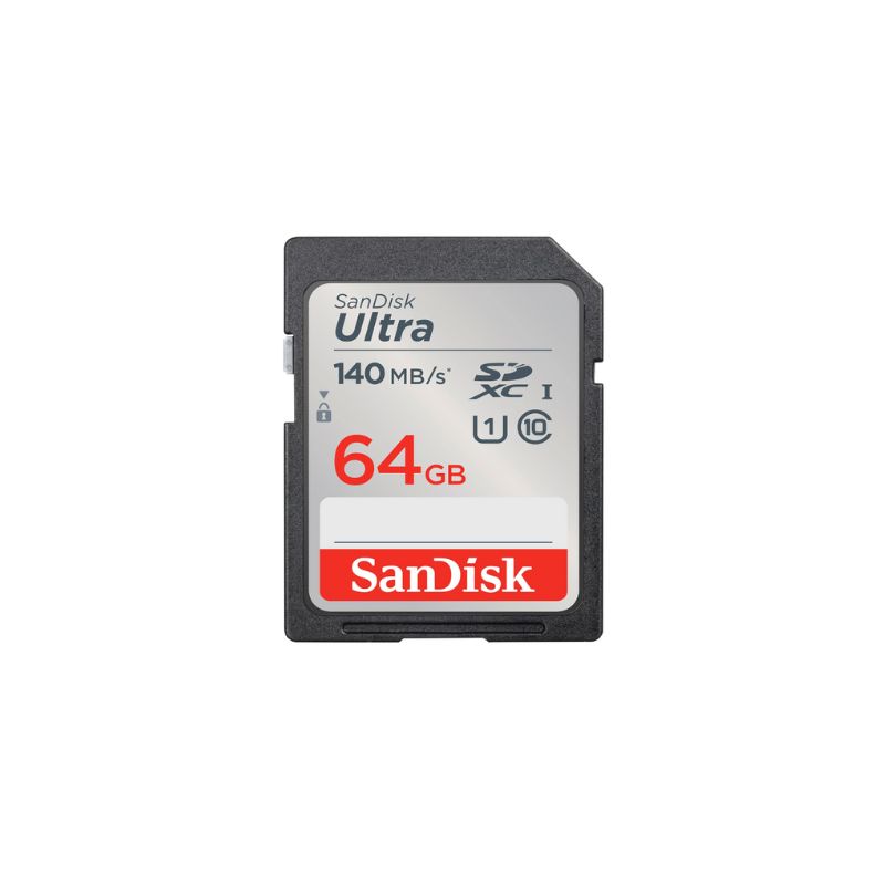 Sandisk Ultra 64GB 140Mbps SDXC UHS-I Memory Card