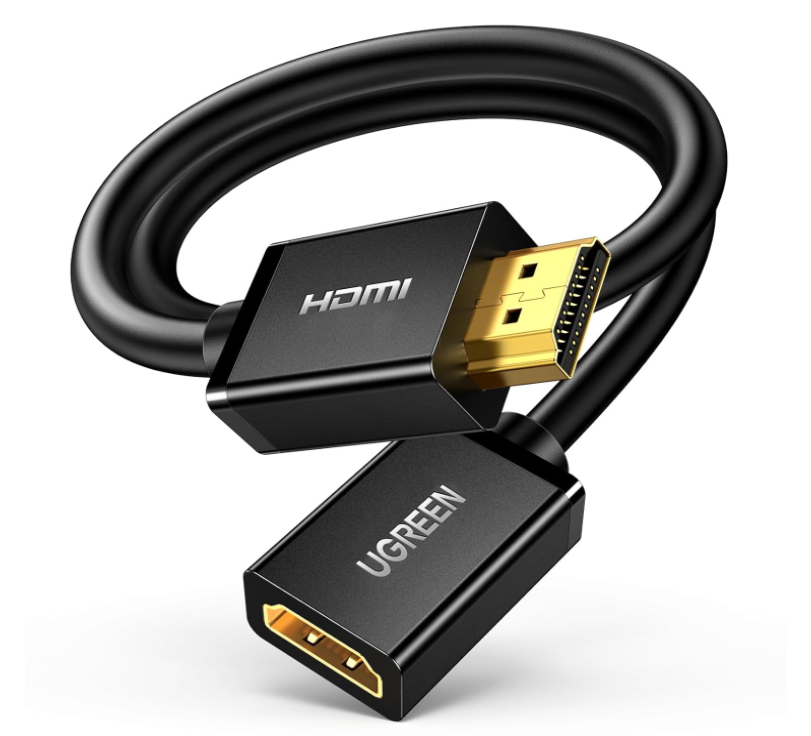 UGEEN HDMI MALE FEMALE CABLE 4K 1M (10141)