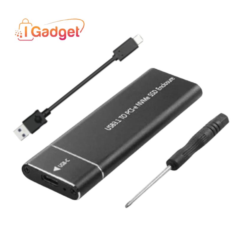 10GBPS M.2 NVME HARD DRIVE ENCLOSURE